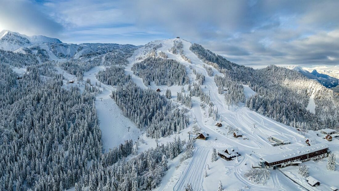 Piste Zoncolan in Inverno