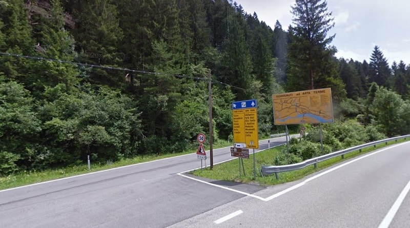SS 52 Bis, Alzeri