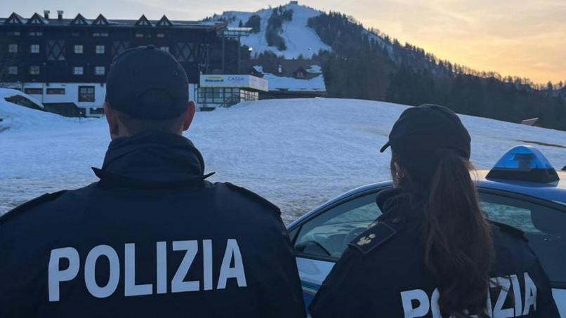 Monte Zoncolan, sci, Polizia